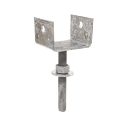Simpson Strongtie 10.31 in. H X 3.5 in. W 12 Ga. Steel Elevated Post Base