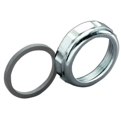 Ace 2 in. D Chrome Slip Joint Nut and Washer 1 pk