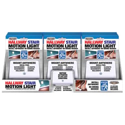 Blazing LEDz LED Motion Hallway/Stairway light Plastic 1 pk