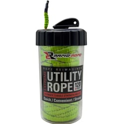 Rapid Rope 3/8 in. D X 120 linear ft L Neon Green Braided Polyester Rope