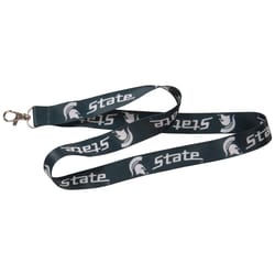 HILLMAN NCAA Polyester Multicolored Coined-Edge Split Lanyard