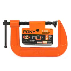 Pony 4 in. X 3 in. D Hobby C-Clamp 800 lb 1 pc