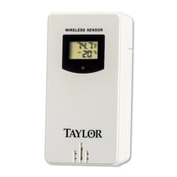 Taylor Deluxe Wireless Wireless Remote Sensor Plastic White