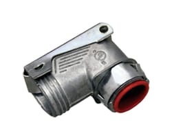 Sigma Engineered Solutions ProConnex 3/8 in. D Die-Cast Zinc Flex Angle Connector For AC, MC and FMC