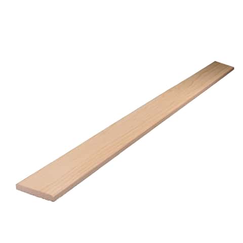 Alexandria Moulding 3/4 in. H X 8 ft. L Prefinished Natural Pine Molding Alexandria Moulding 3/4 in. H X 8 ft. L Prefinished Natural Pine Molding