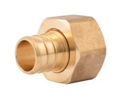 SharkBite Push to Connect 3/4 in. Barb X 3/4 in. D FNPT Brass 90 Degree Elbow