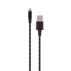 Fusebox Lightning to USB-A Cable 6 ft. Black