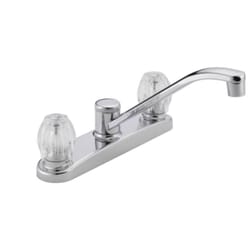 Peerless Two Handle Chrome Kitchen Faucet