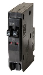 Square D 20/20 amps Tandem Single Pole Circuit Breaker