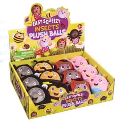 Playmaker Toys Insects Plush Balls Assorted 1 pc
