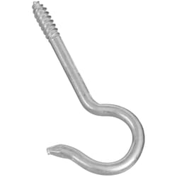 National Hardware Zinc-Plated Silver Steel 4-7/16 in. L Ceiling Hook 75 lb 1 pk