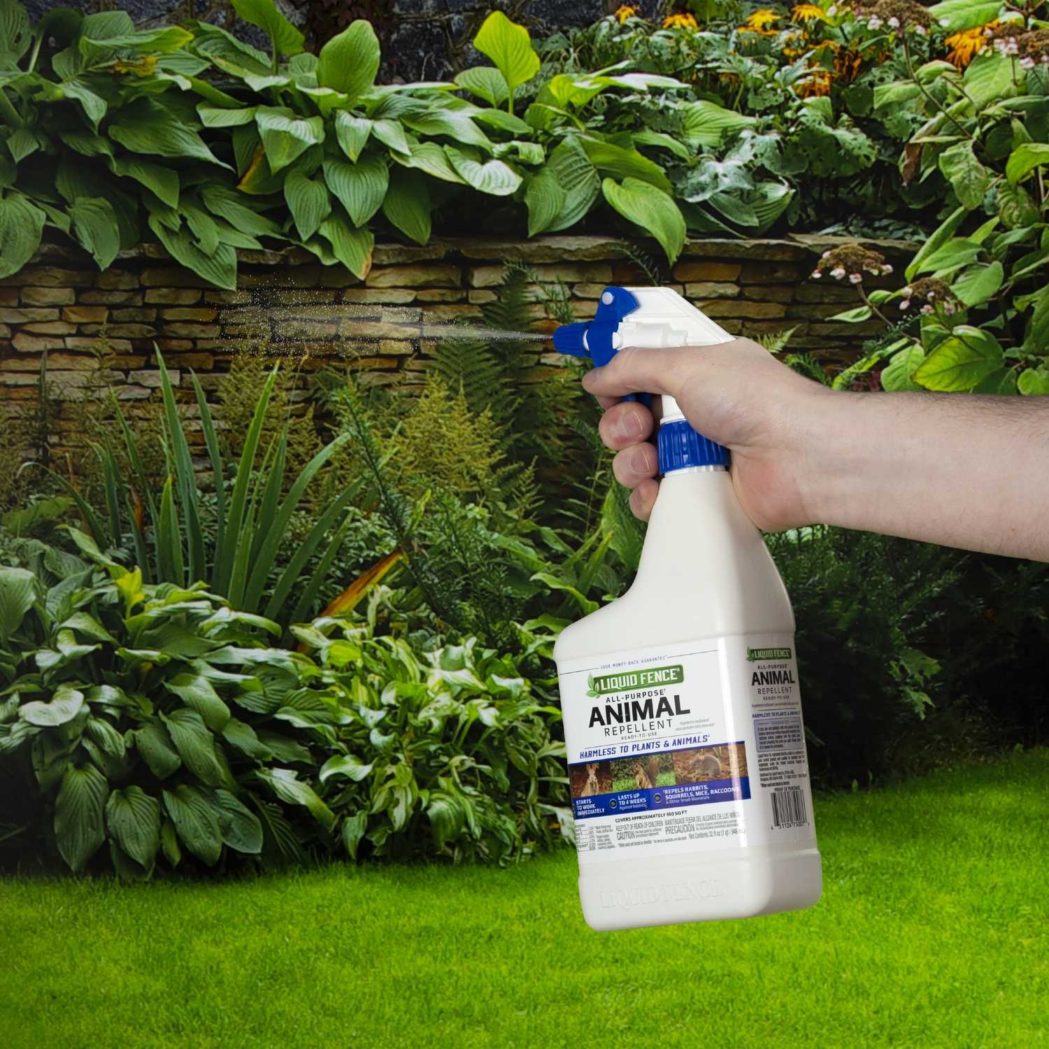 Liquid Fence Animal Repellent Spray For All Animals 32 oz. Ace Hardware