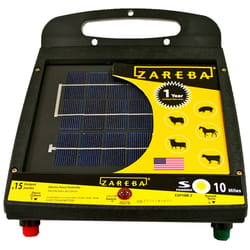 Zareba 5 V Solar Low Impedance Fence Energizer 10 mi. Black