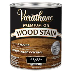 Varathane Premium Semi-Transparent Golden Oak Oil-Based Urethane Modified Alkyd Wood Stain 1 qt