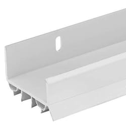 Randall White Plastic Door Bottom For Doors 36 in. L X 1.75 in.