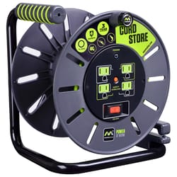 Masterplug 3 ft. L PVC Cord Reel