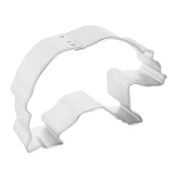 R&M International 3 in. W X 4 in. L Grizzy Bear Cookie Cutter Silver 1 pc