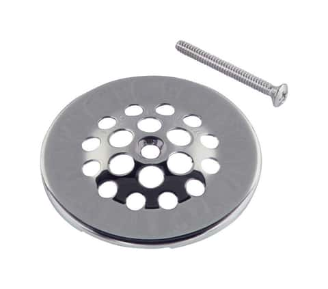 Danco Hair Catcher for Shower Drain in Chrome with Extra Baskets