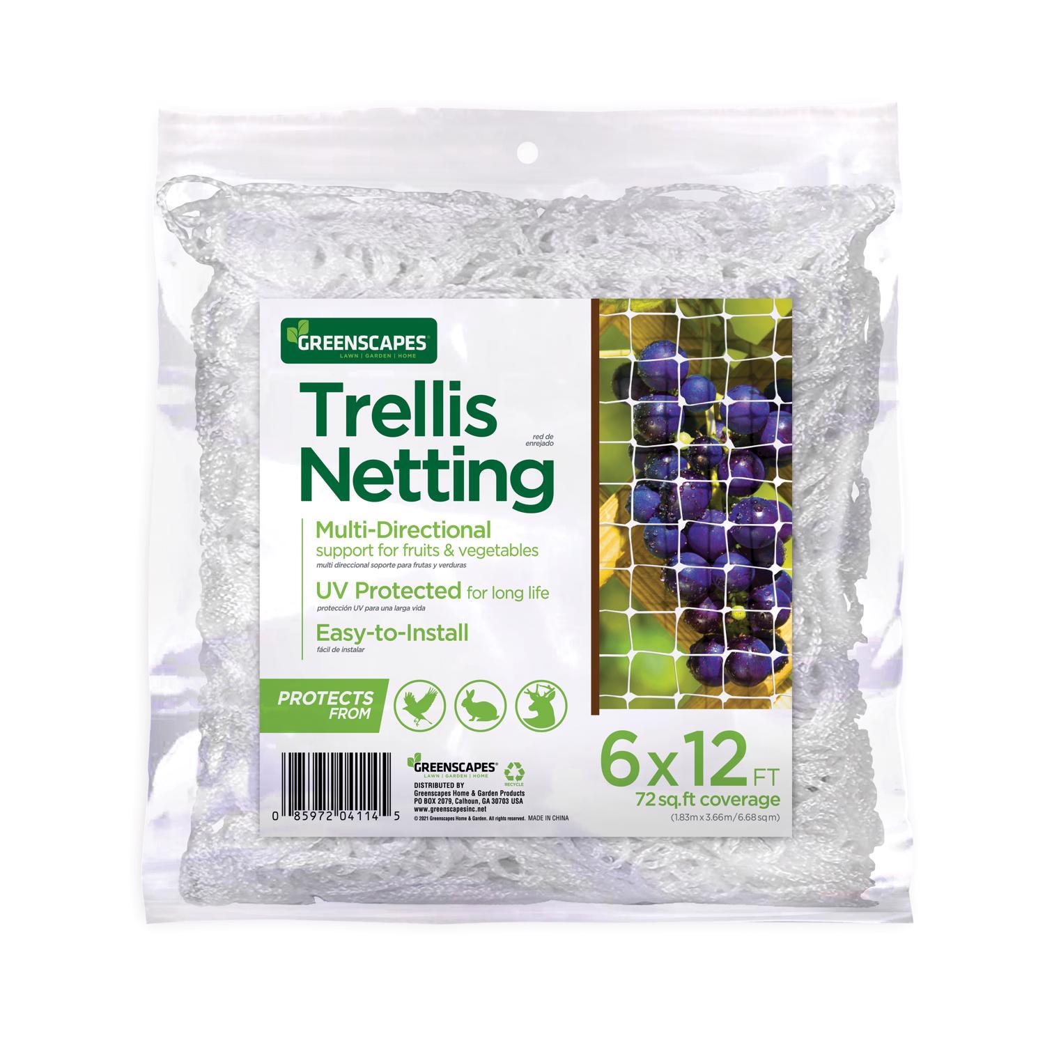 Greenscapes 50 ft. L X 3 ft. W 1 pk Garden Netting