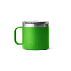 YETI Rambler 14 oz Canopy Green BPA Free Mug with MagSlider Lid
