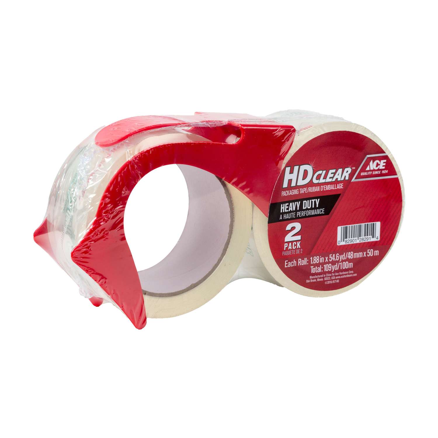 Ace 1.88 in. W x 54.6 yd. L Packaging Tape Clear Ace Hardware