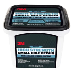 3M High Strength Hole Repair Ready to Use White Spackling Compound and Primer in One 16 oz