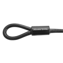 Master Lock 3/8 in. D X 48 in. L Vinyl Coated Steel Locking Cable