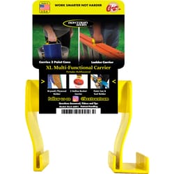 Boxtown Team Plastic Yellow Multi-Functional Ladder Carrier 1 pk Boxtown Team Plastic Yellow Multi-Functional Ladder Carrier 1 pk