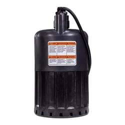Eco-Flo SUP Series 1/3 HP 2880 gph Thermoplastic Switchless Switch Submersible Utility Pump
