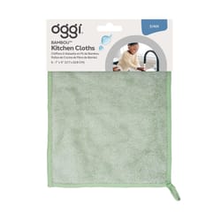 OGGI Bamboo Kitchen Cleaning Cloth 7 in. W X 9 in. L 6 pk