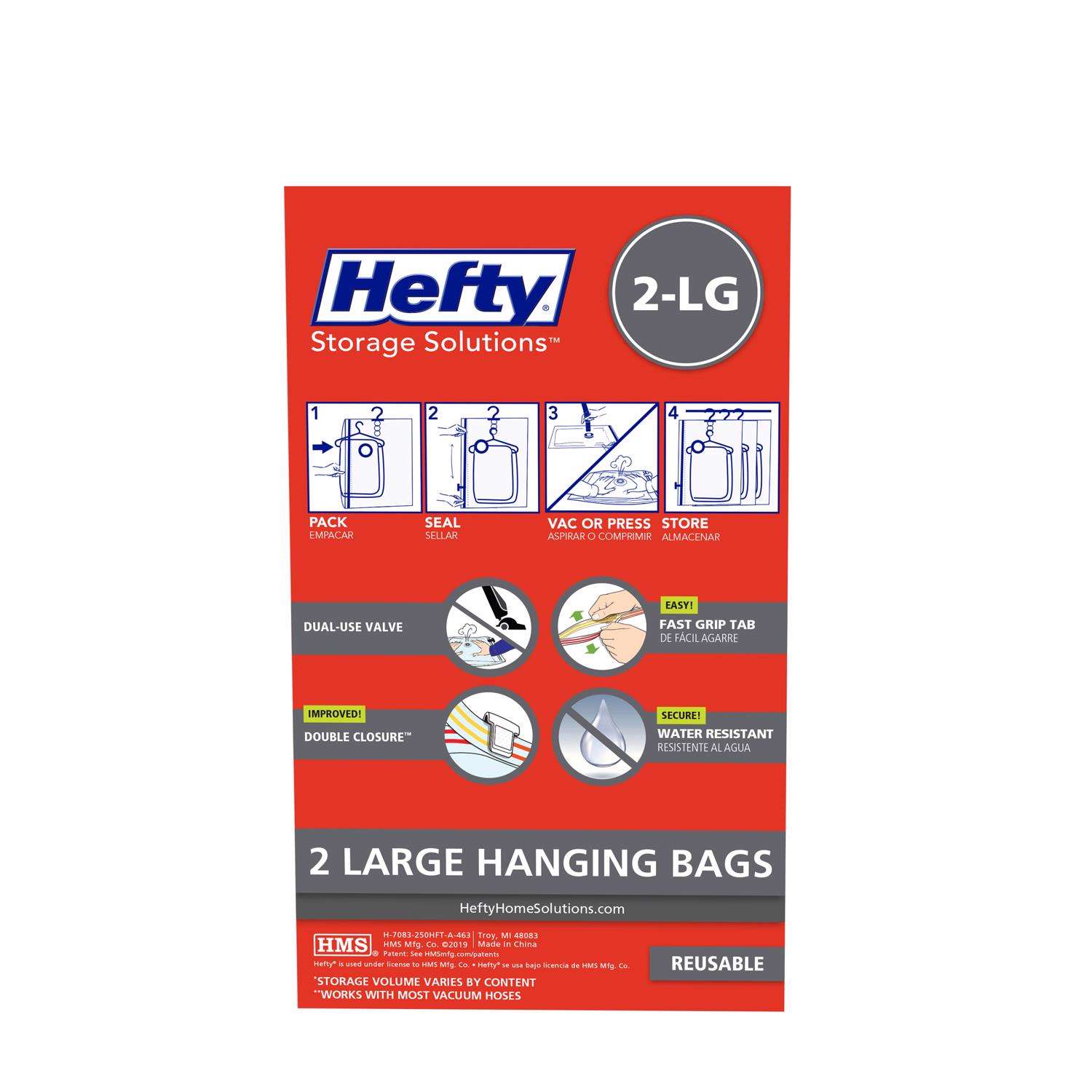 Hefty Shrink-Pak Clear Vacuum Cube Storage Bags - Ace Hardware