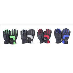 Diamond Visions Polar Wear L/XL Polyester SKI Black Gloves