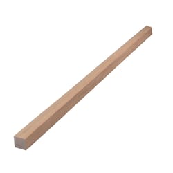 Alexandria Moulding Square Hardwood Dowel 5/8 in. D X 36 in. L 1 pk Gray