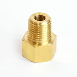 ATC 1/4 in. Flare X 1/8 in. D MPT Brass Inverted Flare Adapter