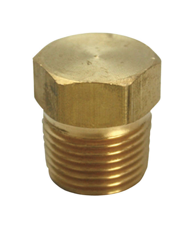Zoro Select 706121-12 3/4" Mnpt Brass Hex Head Plug 