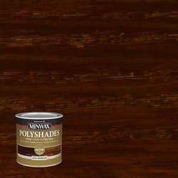 Minwax PolyShades Semi-Transparent Satin Mission Oak Oil-Based Stain/Polyurethane Finish 1/2 pt