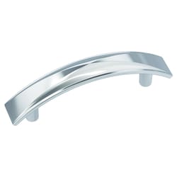 Amerock Extensity Transitional Arch Cabinet Pull 3 in. Polished Chrome Silver 1 pk