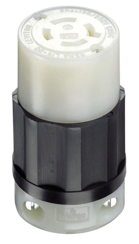 02413-0PB Leviton Industrial Nylon Grounding Locking Connect sku 02413-0PB