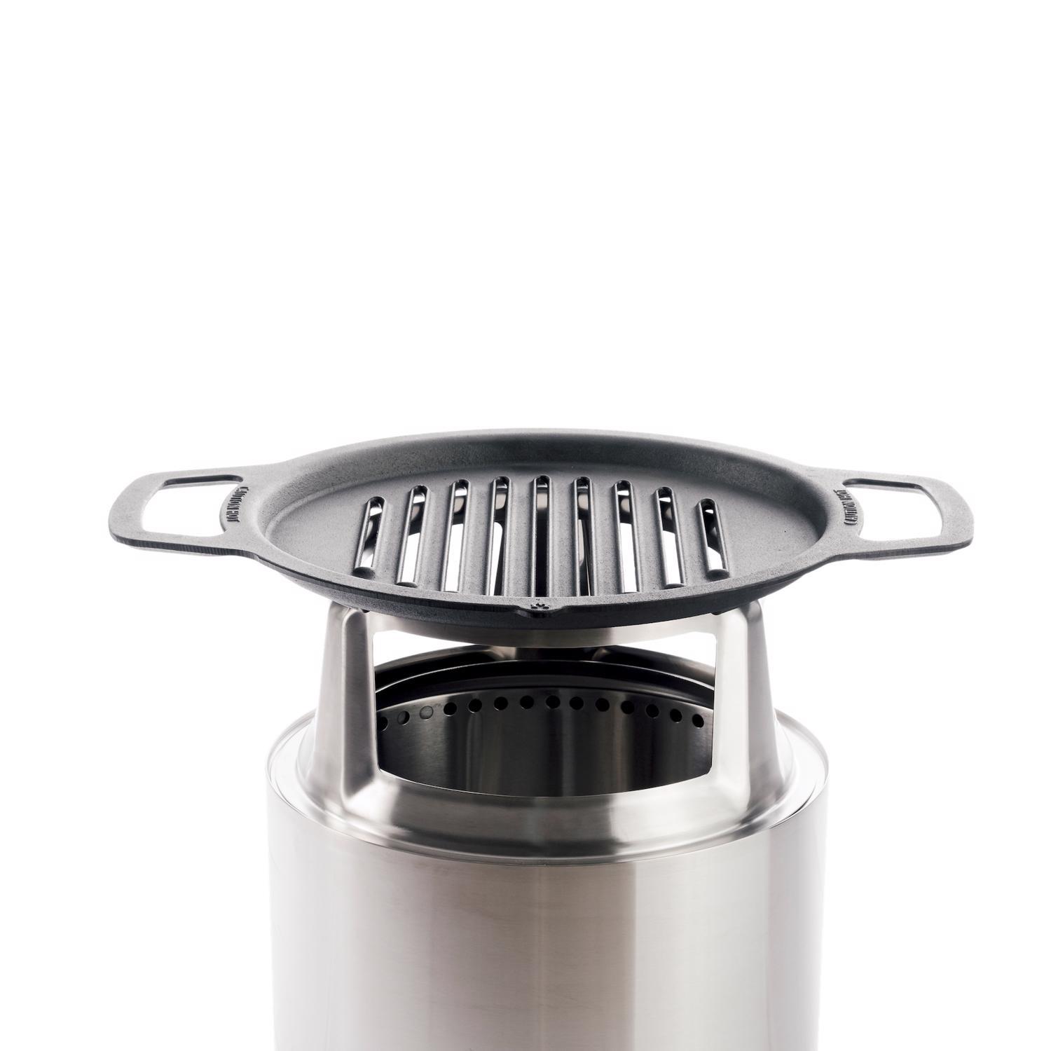 Solo Stove Yukon Cast Iron/Stainless Steel Fire Pit Accessory Pack 9.5 in. H X 18.75 in. W X 18.75 i Sansujyuku sansujyuku.com