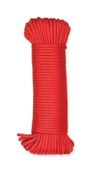 SecureLine 5/32 in. D X 100 ft. L Red Braided Nylon Paracord