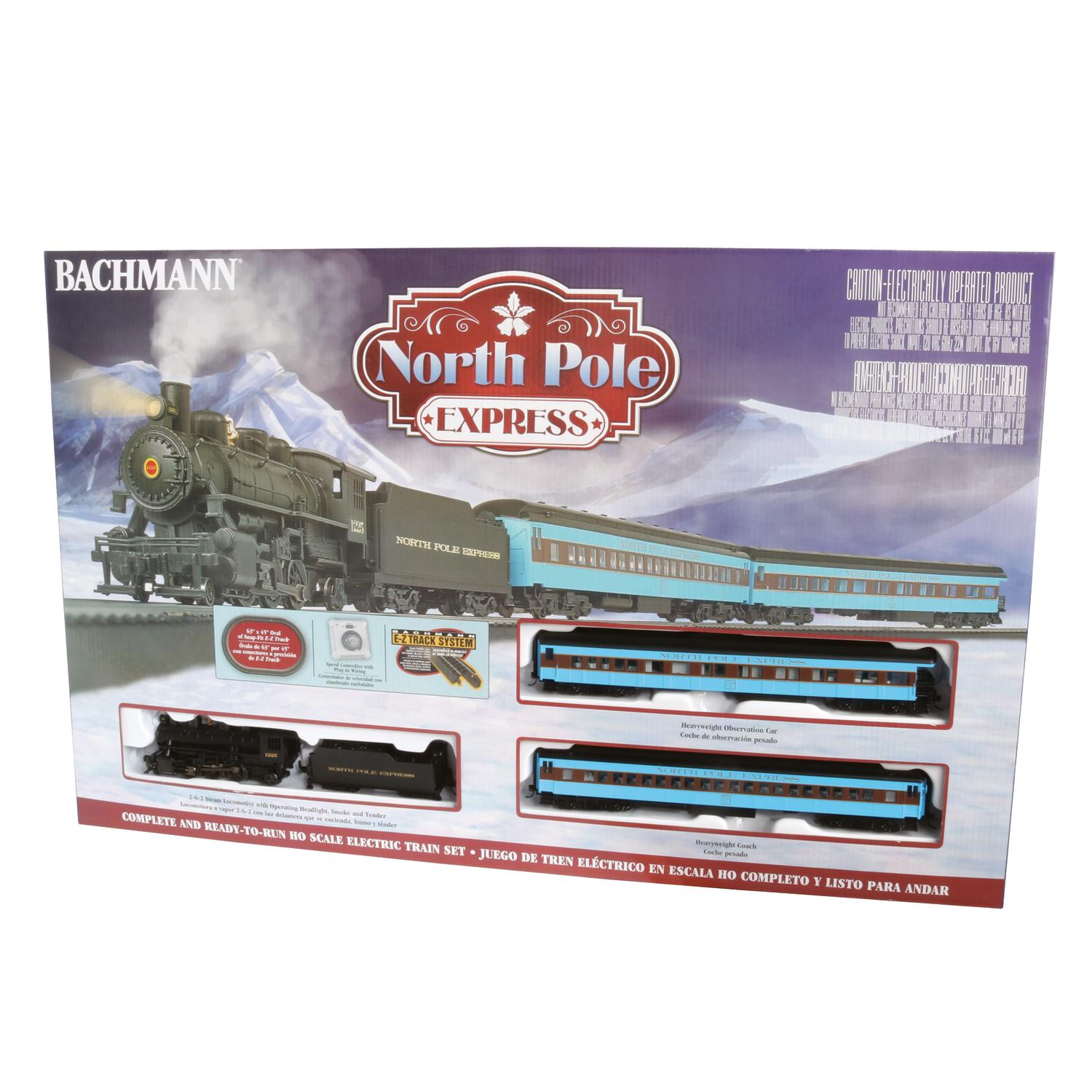 Bachmann North Pole Express Electric Train Set 22 pc Mfr 751 Ace Hardware