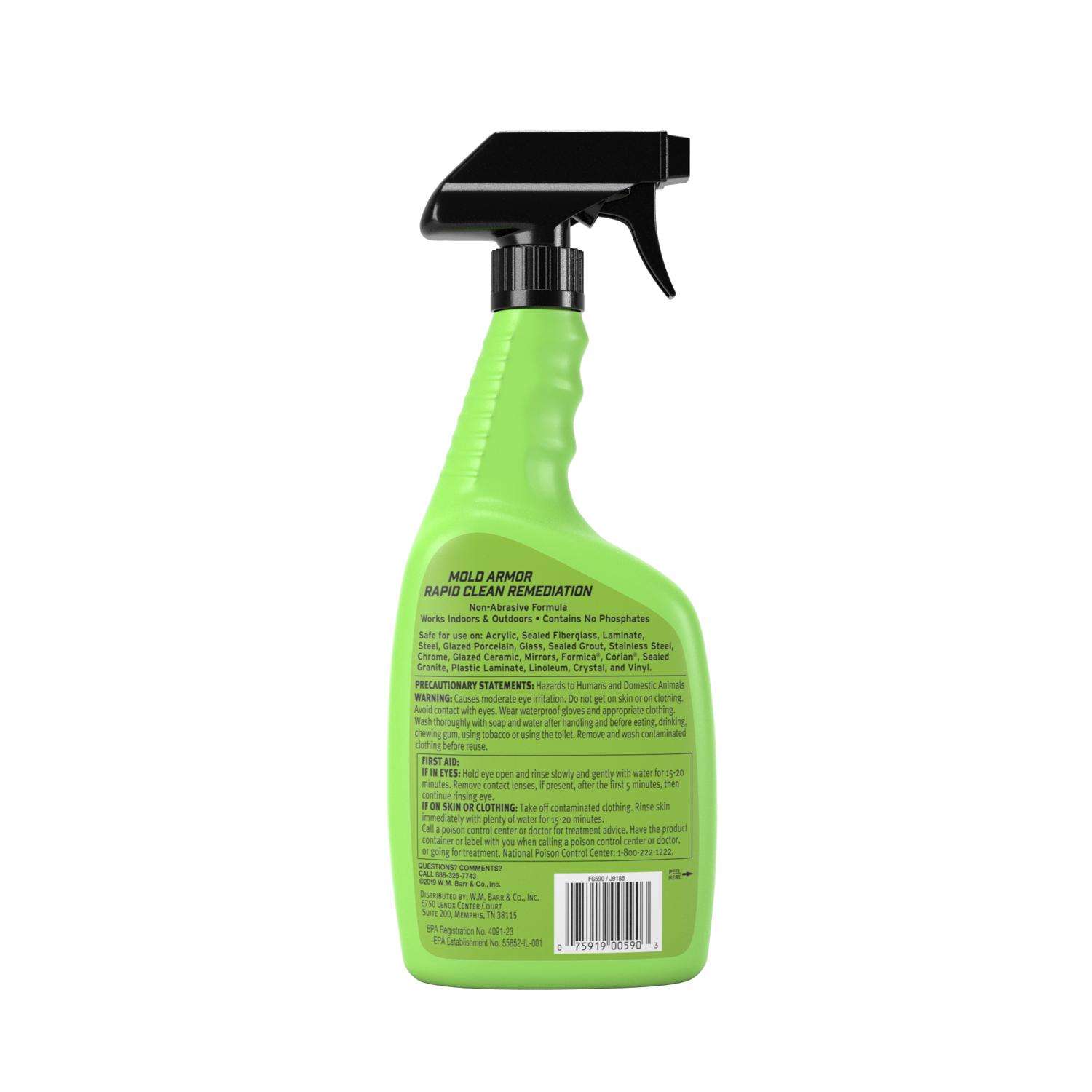 Buy Mold Armor Rapid Clean Remediation Mold & Mildew Cleaner 32 Oz.