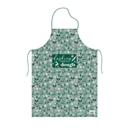 DM Merchandising Krumbs Kitchen Green Cotton/Polyester Apron