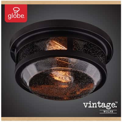 globe electric vintage switch natural bronze dimmable outdoor light fixture hardwired ace hardware
