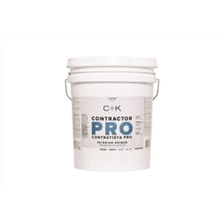 Ace Contractor Pro Primer - Goes on White Flat Latex Primer 5 gal
