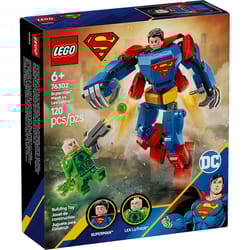 LEGO Super Heroes Superman Mech vs Lex Luthor Building Toy Multi