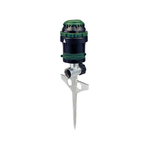 Orbit H2O Six Zinc Spike Base 6-Pattern Gear Drive Sprinkler 5026 sq ft 1  pk - Ace Hardware