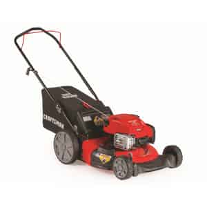 Craftsman  Deluxe High-Wheel  21 in. W 163 cc Manual-Push  Mulching Capability Lawn Mower 