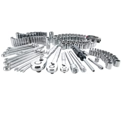 Craftsman 1/4, 3/8 and 1/2 in. drive S Metric and SAE 6 Point Auto Mechanic's Tool Set 159 pc