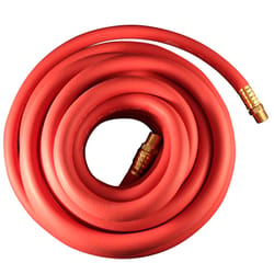 Milton 50 ft. L X 1/4 in. D Male EPDM Rubber Air Hose 250 psi Red